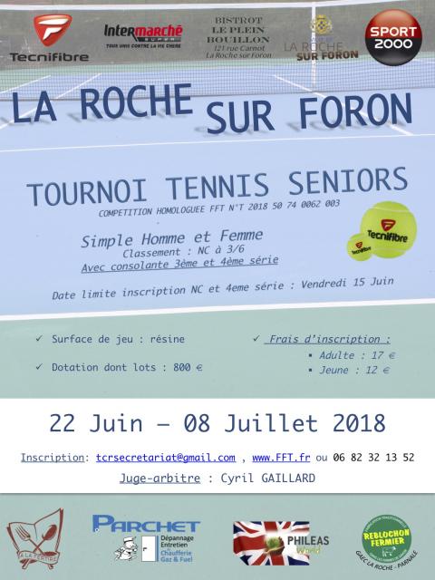 Tournoi adulte 2018