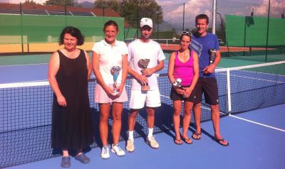 Remise des prix du tournoi sénior